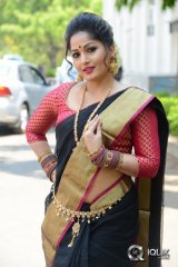 Madhavi Latha at Anushtanam Movie Audio Launch